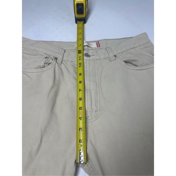 Levi’s 505 Regular Fit Men’s Tan Jeans Size 36W/ 28L - Picture 12 of 15